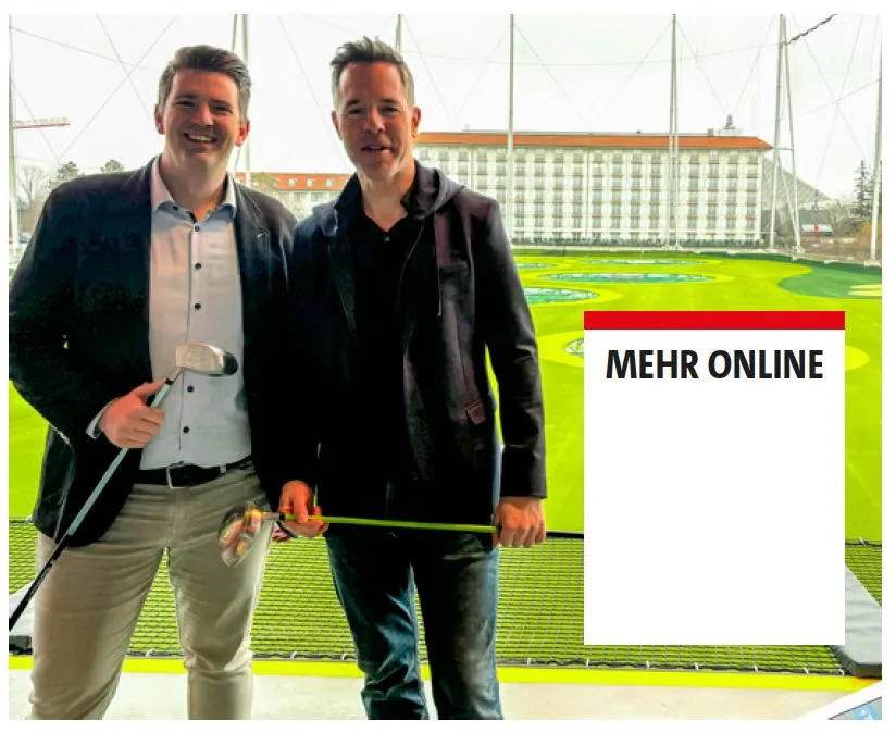 Bei Topgolf Wien in Brunn am Gebirge