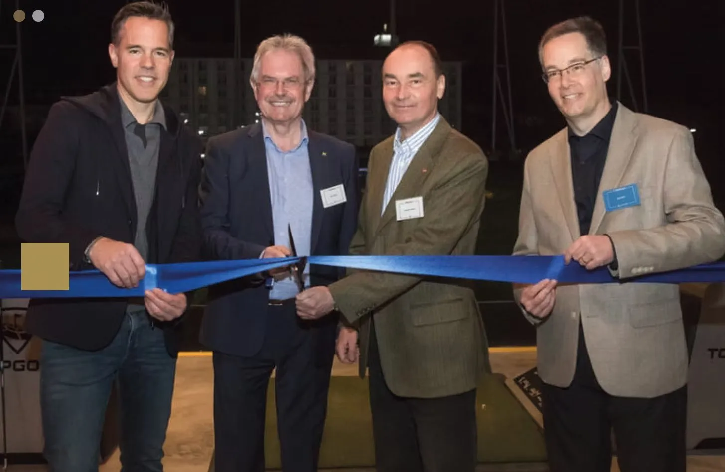 Feierliche Eröffnung von Topgolf Wien