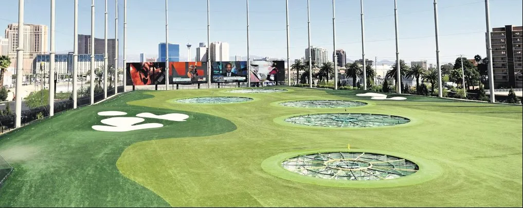 Topgolf-Anlage in Las Vegas